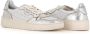 Lemargo Zilver Bicolor Sneaker van Zacht Leer Gray Dames - Thumbnail 2
