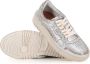 Lemargo Zilveren Sneaker van Zacht Leer Gray Dames - Thumbnail 2