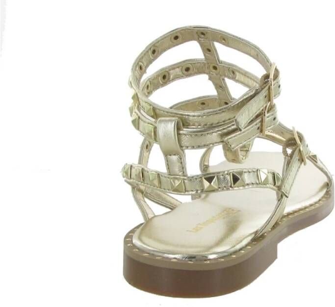 Les Tropeziennes Gouden Sandalen Coralie Collectie Ss24 Yellow Dames - Foto 5