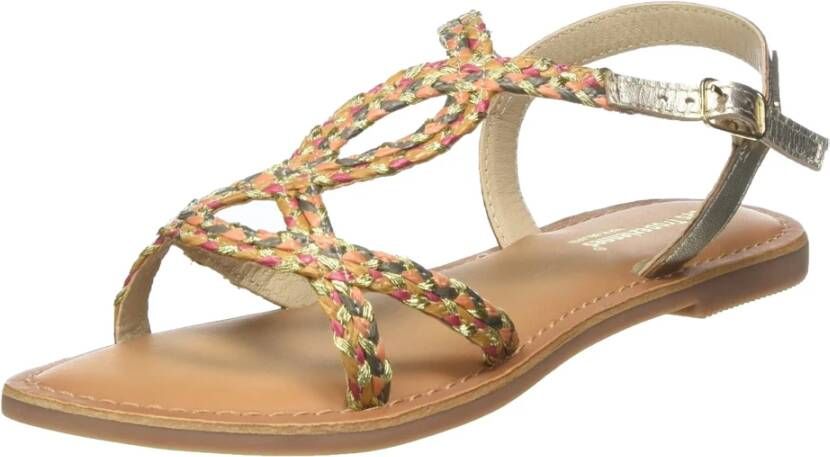 Kakhi-multicolor Les Tropeziennes sandalen - Foto 3