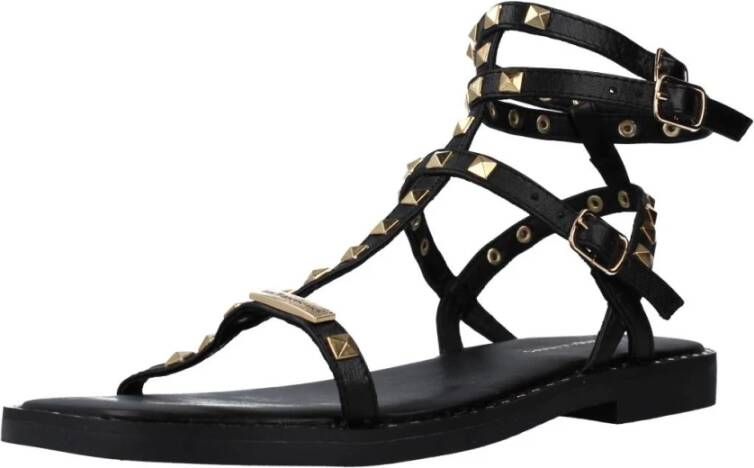 Les Tropeziennes Platte Sandalen Black Dames