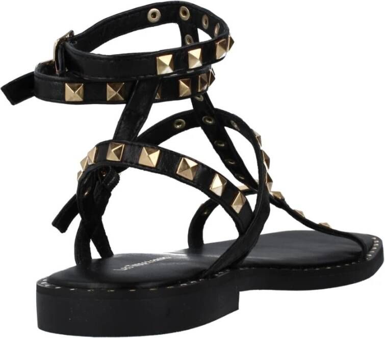 Les Tropeziennes Platte Sandalen Black Dames