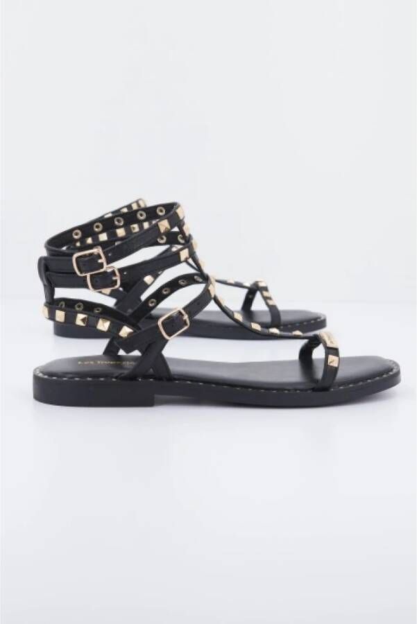 Les Tropeziennes Platte Sandalen Black Dames