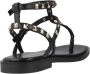 Les Tropeziennes Stijlvolle Platte Sandalen Black Dames - Thumbnail 4