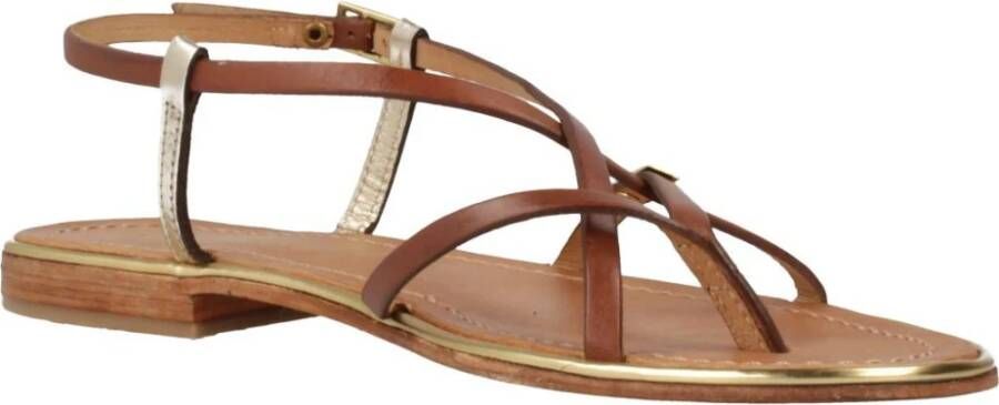 Les Tropeziennes Flat Sandals Brown Dames