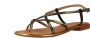 Les Tropeziennes Platte Sandalen met Bandjes Brown Dames - Thumbnail 4
