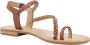 Les Tropeziennes Flat Sandals Brown Dames - Thumbnail 5