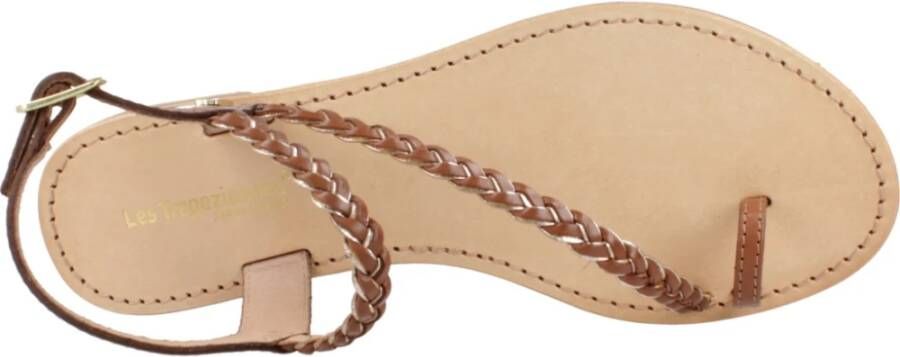 Les Tropeziennes Flat Sandals Brown Dames