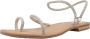 Les Tropeziennes Stijlvolle platte sandalen voor vrouwen Gray Dames - Thumbnail 3