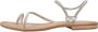 Les Tropeziennes Stijlvolle platte sandalen voor vrouwen Gray Dames - Thumbnail 4
