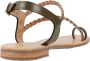 Les Tropeziennes Elegant Flat Sandals Green Dames - Thumbnail 3