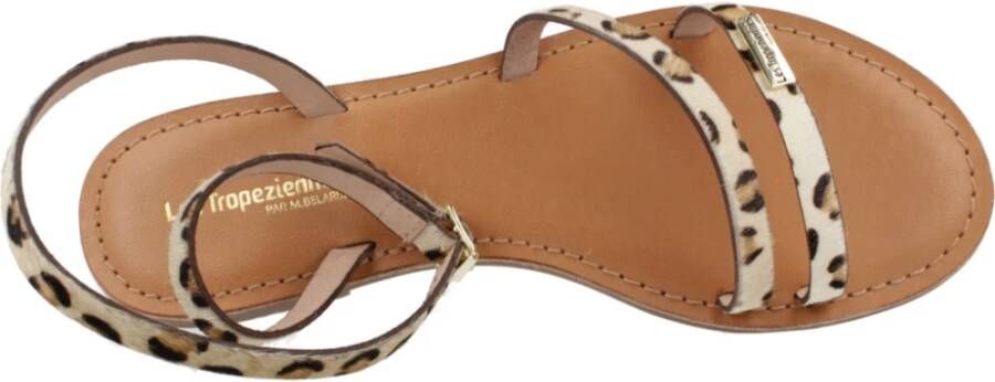 Les Tropeziennes Stijlvolle platte sandalen voor vrouwen Multicolor Dames