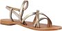 Les Tropeziennes Kruisband Platte Sandalen Yellow Dames - Thumbnail 6