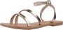 Les Tropeziennes Stijlvolle platte sandalen voor vrouwen Yellow Dames - Thumbnail 3