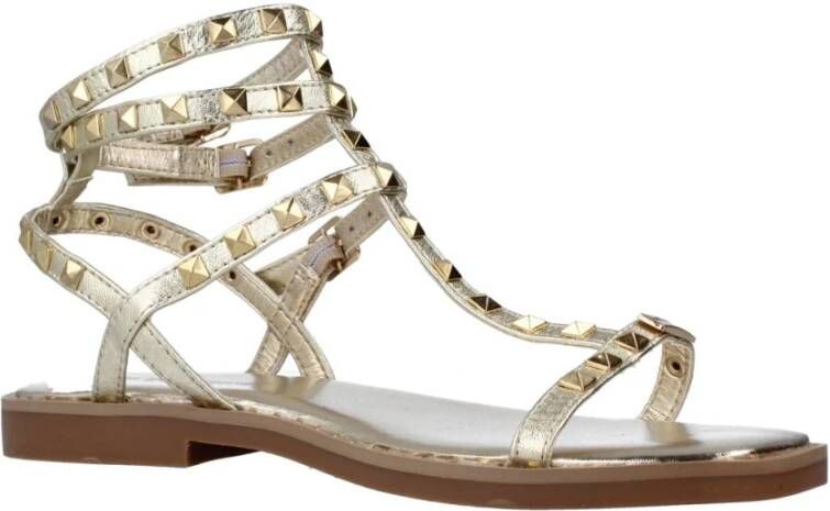 Les Tropeziennes Gouden Sandalen Coralie Collectie Ss24 Yellow Dames - Foto 6