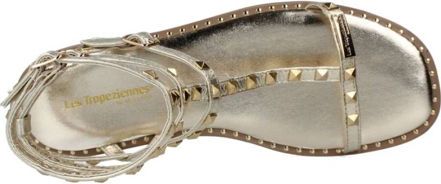 Les Tropeziennes Gouden Sandalen Coralie Collectie Ss24 Yellow Dames - Foto 8