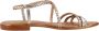 Les Tropeziennes Stijlvolle Platte Sandalen Yellow Dames - Thumbnail 7