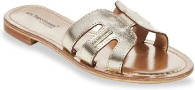 Les Tropeziennes Gouden Sandalen Damia Model Yellow Dames
