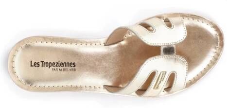 Les Tropeziennes Gouden Sandalen Damia Model Yellow Dames