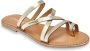 Les Tropeziennes Gouden Sandalen Hastary Model Ss24 Yellow Dames - Thumbnail 5