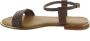 Les Tropeziennes Boho Chic Gevlochten Platte Sandalen Brown Dames - Thumbnail 8