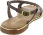 Les Tropeziennes Boho Chic Gevlochten Platte Sandalen Brown Dames - Thumbnail 9