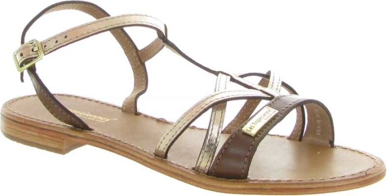 Les Tropeziennes Stijlvolle Hironela Schoenen Brown Dames