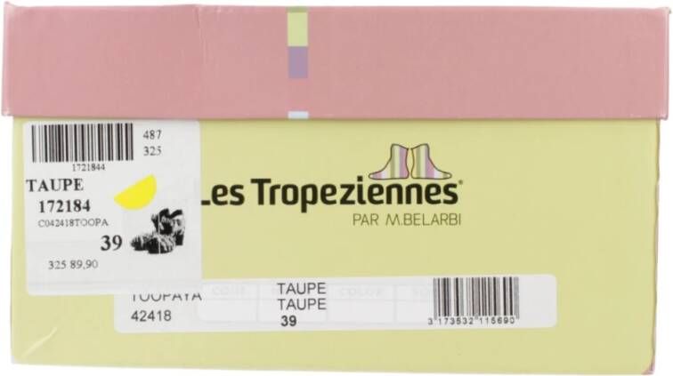 Les Tropeziennes Stijlvolle platte sandalen voor vrouwen