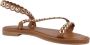 Les Tropeziennes Stijlvolle Platte Sandalen voor Vrouwen Brown Dames - Thumbnail 7