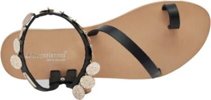 Les Tropeziennes Zwarte Charme Sandalen Ss24 Collectie Black Dames