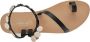 Les Tropeziennes Zwarte Charme Sandalen Ss24 Collectie Black Dames - Thumbnail 2