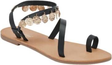 Les Tropeziennes Zwarte Charme Sandalen Ss24 Collectie Black Dames