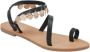 Les Tropeziennes Zwarte Charme Sandalen Ss24 Collectie Black Dames - Thumbnail 4
