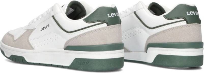 Levi's Jongens Lage sneakers Dereck 124 T White Heren
