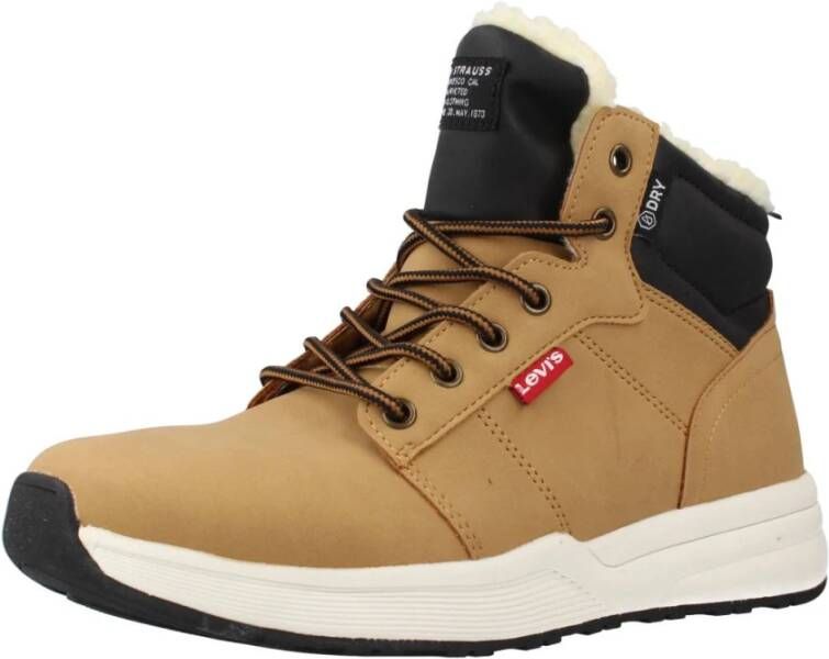 Levi's Lace-up Boots Brown Heren