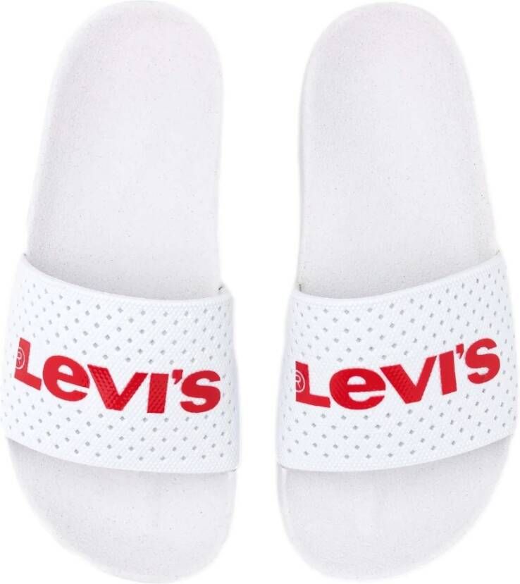 Levi's Schuifregelaars Wit Dames