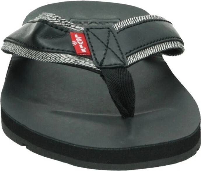 Levi's Slippers Zwart Heren