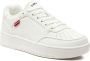 Levi's Paige 235651-794-50 Vrouwen Wit Sneakers - Thumbnail 6