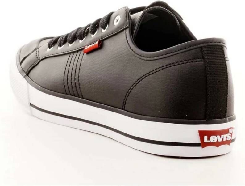 Levi's Stijlvolle Hernandez S Veterschoenen Black Dames