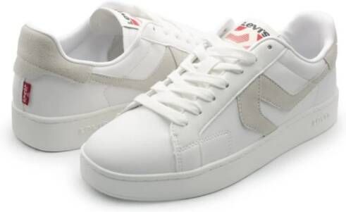 Levi's Witte Herensneakers D7909 Multicolor Heren