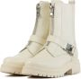 LINA LOCCHI Enkellaarsjes Dames L1159 Maat: 42 Materiaal: Suède Kleur: Beige - Thumbnail 2