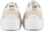 LINA LOCCHI Lage Sneakers Dames Anemone-09 Maat: 41 Materiaal: Leer Kleur: Wit - Thumbnail 3