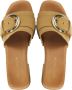 Lina Locchi Slippers Slides Dames 8961 Beige - Thumbnail 5