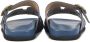Lina Locchi Slippers Slides Dames 765-05 Blauw - Thumbnail 4