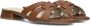 LINA LOCCHI Slippers Dames Led Knoop Slipper Maat: 41 Materiaal: Leer Kleur: Bruin - Thumbnail 2