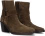 LINA LOCCHI Enkellaarsjes Dames L1218 Maat: 41 Materiaal: Suède Kleur: Bruin - Thumbnail 2