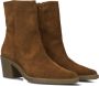 LINA LOCCHI Enkellaarsjes Dames L1208 Maat: 38 Materiaal: Suède Kleur: Bruin - Thumbnail 7