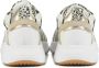 Lina Locchi Sneakers Dames Lage sneakers Damesschoenen Cibel-29 Wit combi - Thumbnail 4