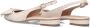 LINA LOCCHI Slingbacks Dames 010-73 Maat: 39 Materiaal: Suède Kleur: Gebroken wit - Thumbnail 3