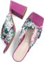 Lina Locchi Fucshia Combi Pantoffels Multicolor Dames - Thumbnail 5